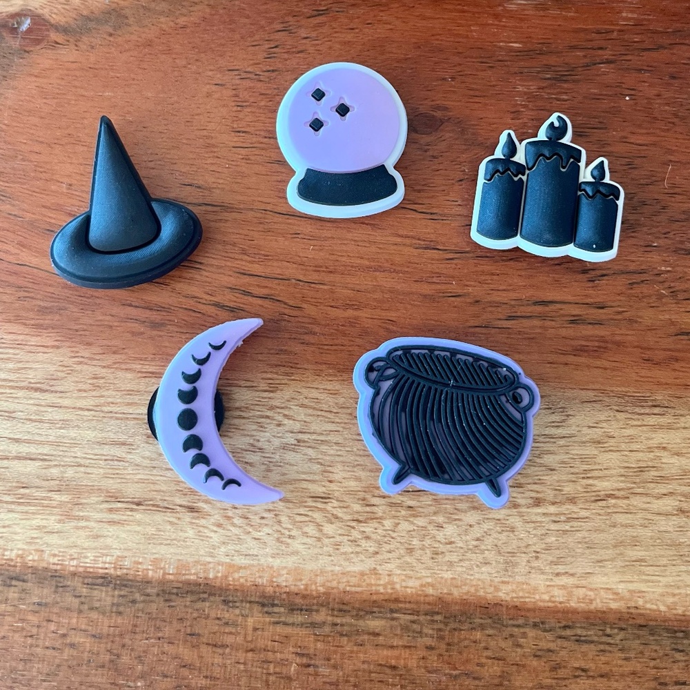 Witchy Croc Charms